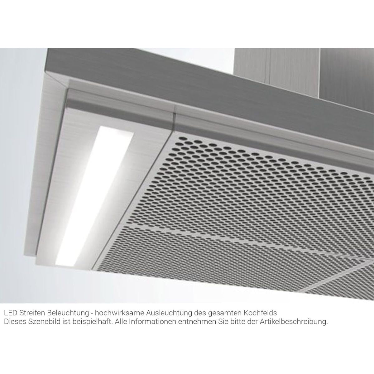 Gorenje WHU629ES/S Undercabinet Cooker Hood, 60cm, High Extraction Rate, Re-Circulating &amp; Ducted Ventilation, Quiet Operation, LED Lighting, Silver
