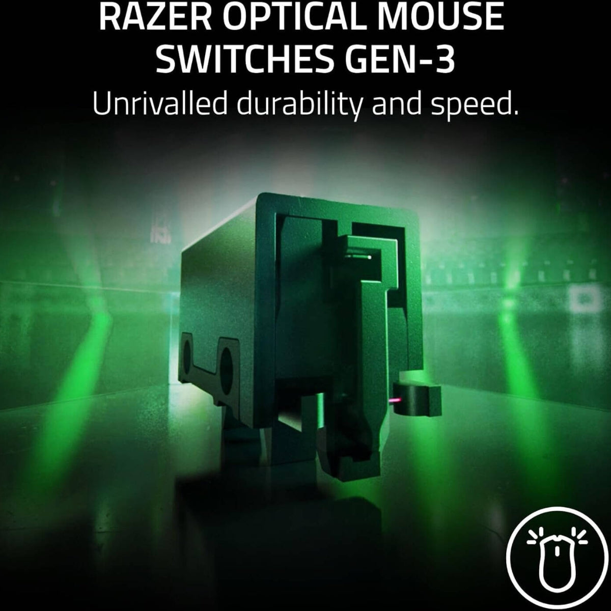Razer Viper V3 Pro Wireless/Wired Gaming Black Mouse RZ01-05120100-R3G1, 54g Lightweight Design, 35K Gen 2 DPI Optical Sensor, Up To 95H Battery Life, Optical Mouse Switches Gen 3, Black