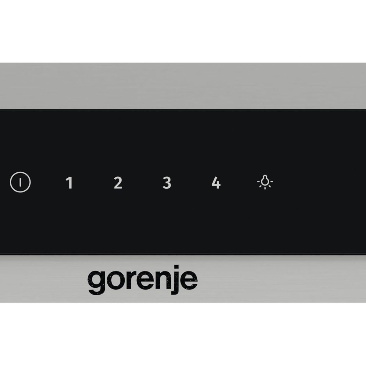 Gorenje WHT644EXGB Built-In Wall Cooker Hood, 60cm, 557m³/h Extraction Rate, T-Shape Design, LED Lighting, Stainless Steel&nbsp;