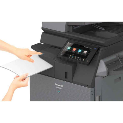 SHARP BP-50M45 Digital A3 Monochrome MF Printer, Prints Up to 45ppm, 600dpi Resolution, 128 GB SSD Storge 10.1" Touch Display, Wireless LAN, AirPrint, A5-A3 Paper Size | BP-50M45