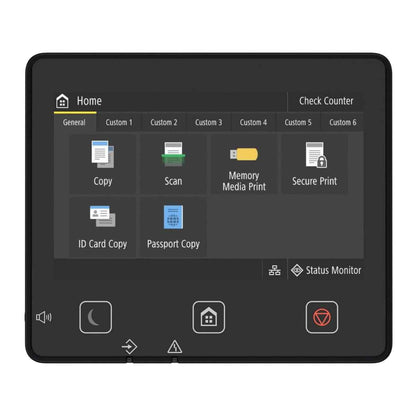 Canon i-SENSYS MF752Cdw Multifunction Colour Laser Printer – Print, Copy, Scan, 33 ppm, 1200 × 1200 dpi, 5” Touch LCD, 50-Sheet ADF, WiFi, White | 752cdw
