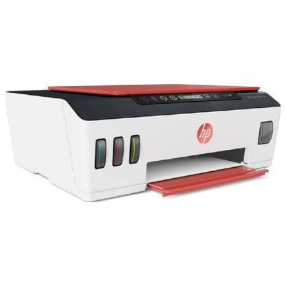 Smart Tank 519 Wireless, Print, Scan, Copy, All In One Printer, Print up to 18000 black or 8000 color pages - Red/White [3YW73A] White/Black/Red
