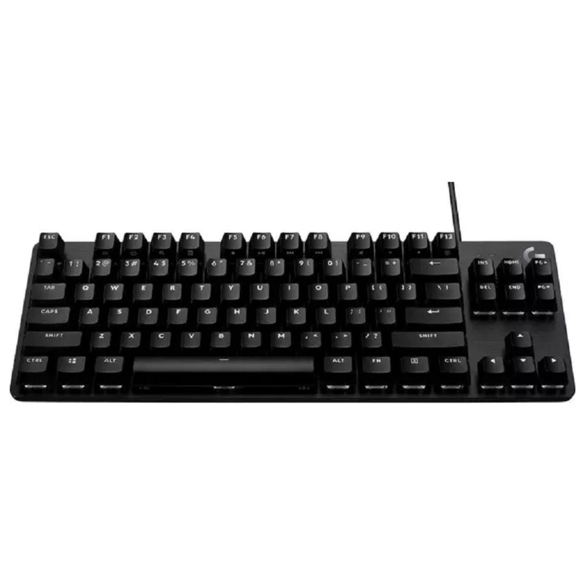 Logitech G413 TKL SE Mechanical Gaming Keyboard – English / Arabic Layout, TKL, Tactile Switches, PBT Keycaps, White Backlight, Black