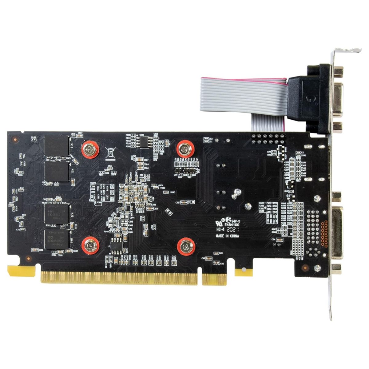 GALAX GeForce GT 730 Graphics Card, 4GB DDR3 128-bit Memory, 700 MHz Base Clock, 667MHz Memory Clock, 384 CUDA Cores, PCI-E 2.0 x8, DVI-I x1,HDMI x1,VGA x1 | 73GQF8HX00HD