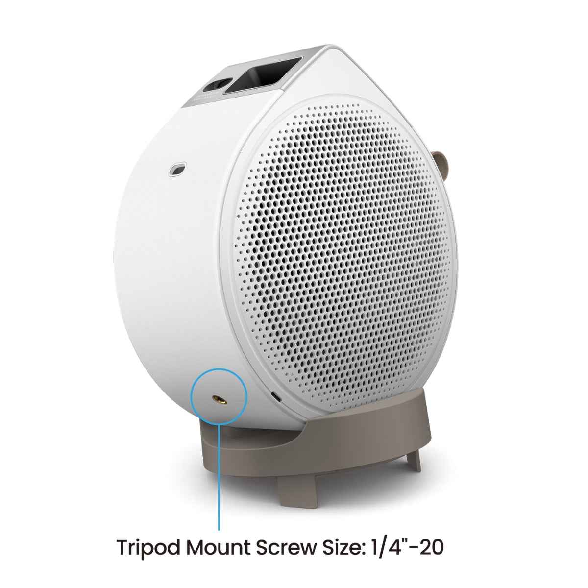 BenQ GV32 Portable Smart Projector – 1080p Full HD, 500 ANSI Lumens, Google TV, Bedside Ceiling Projection, Built-in Speakers, Wireless Streaming | GV32