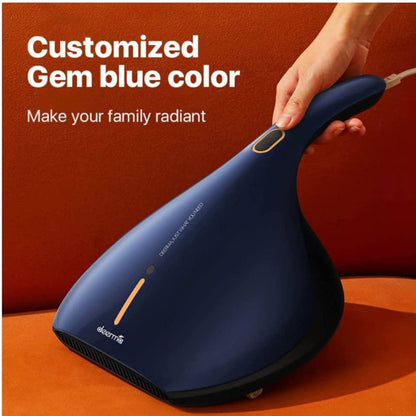 Deerma CM818 Blue, Dust Mite Vacuum Cleaner, With UV Light and HEPA Filter, For Bed And Sofa, 13kpa Super Suction, 50C Hot Wind, 7000 Min Vibration, Double Filter