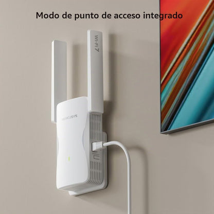 MERCUSYS ME25BE BE3600 Wi-Fi 7 Range Extender | Dual-Band 3.6 Gbps | EasyMesh | Gigabit Ethernet | Access Point Mode