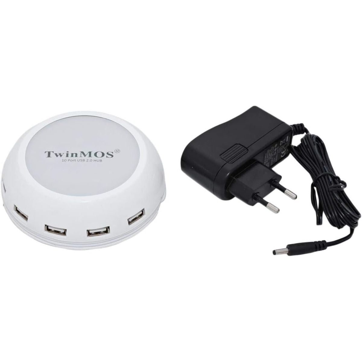 TwinMOS 10-Port USB 2.0 Hub – High Performance Multi-Port USB Expansion | EzeeHUB-210R1