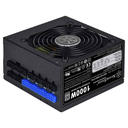 SilverStone Technology 1000 Watt Fully Modular 80 Plus Platinum Power Supply in Ultra Compact 140mm in Depth