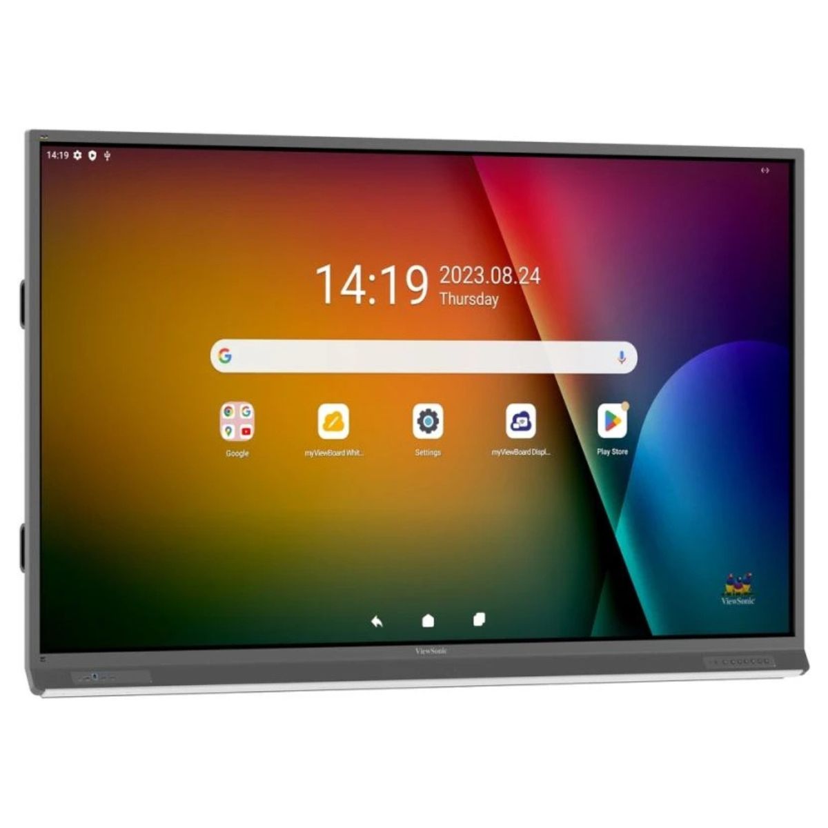 ViewSonic ViewBoard IN8603-1C 86-Inch 4K UHD Interactive Display | 40-Point Touch | Android 14 EDLA | 8GB RAM | 128GB