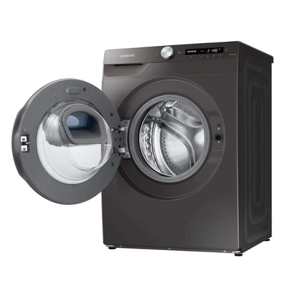 Samsung Front Load Washing Machine WW80T554DAN 8Kg, 1400 RPM, Eco bubble™, 15 Quick Wash, Color Grey (International Version)