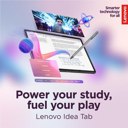 Lenovo Idea Tab 11 Tablet | 11" 2.5K IPS 90Hz Display | 8GB RAM | 128GB Storage | 5G & WiFi | Keyboard & Tab Pen Included | Luna Gray | ZAFM0595AE