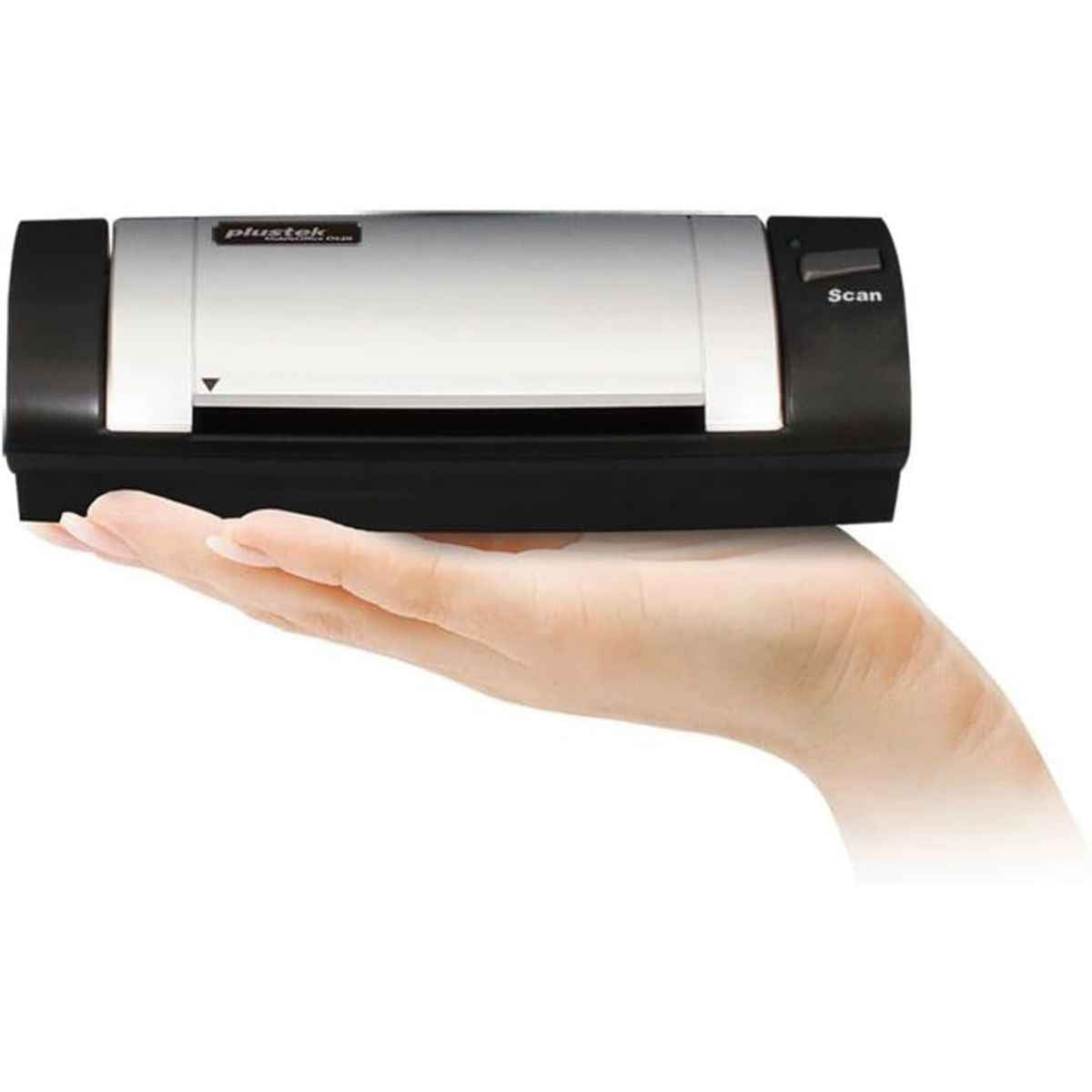 Plustek MobileOffice D620 Handheld Scanner – 600 dpi Optical Resolution, 48-Bit Color, 16-Bit Grayscale, Duplex Card &amp; Document Scanner