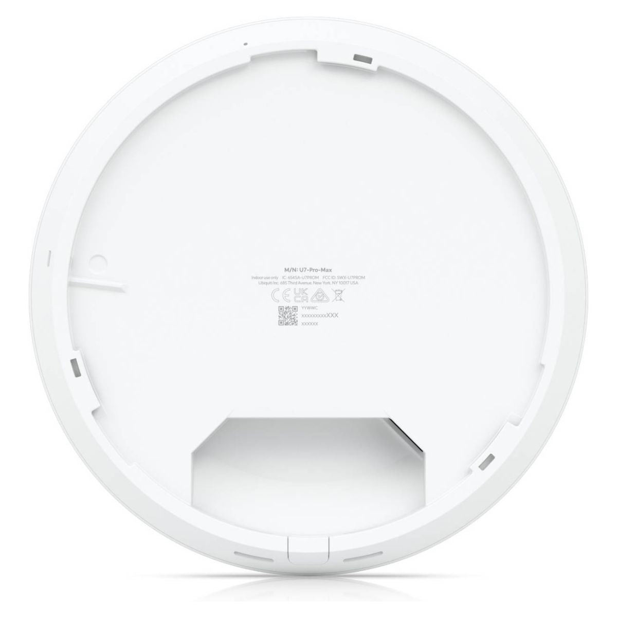 Ubiquiti UniFi U7 Pro Max WiFi 7 Access Point | Ceiling-Mounted | 6 GHz Support | 8 Spatial Streams | 2.5GbE Uplink | White | U7-Pro-Max