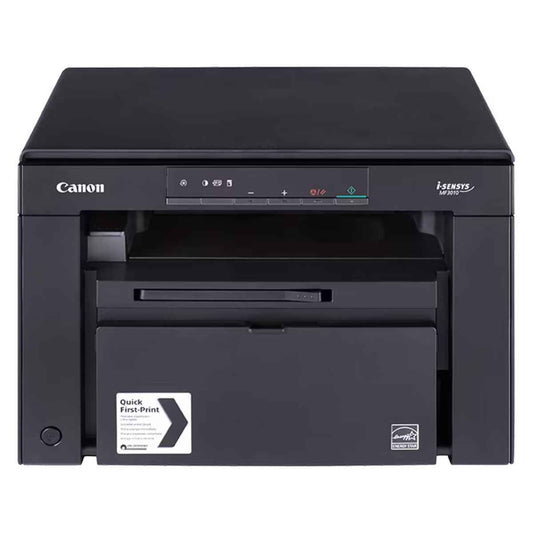 Canon Printers Image Class MF3010 Laser Multi-function Printer, Up to 18ppm Print Speed, 600x400 Print Resolution, USB 2.0 Hi-speed Interface, 1 Digit 7 Segment LED Control Panel, Black | 5252B001AA