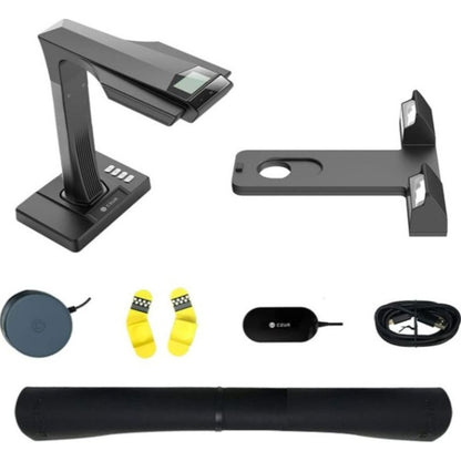 CZUR ET16 Plus Advanced Book & Document Scanner, 2nd Gen Auto-Flatten, Deskew Tech, 16MP Sony Camera, Capture A3, 186 languages OCR, Convertable PDF/Searchable PDF/Word/TIFF/Excel | CZUR ET16 Plus