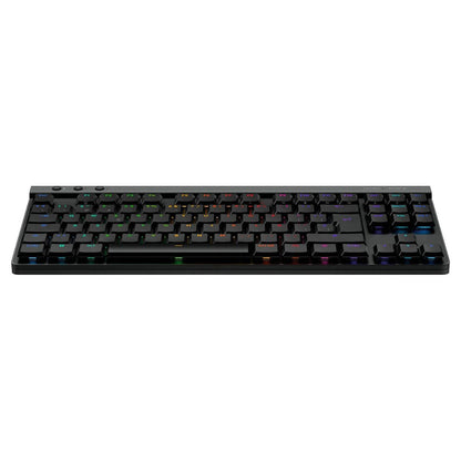 Logitech G515 LIGHTSPEED TKL Gaming Mechanical Keyboard – White & Black, Low Profile, GL Switches, RGB, Wireless/BT/Wired