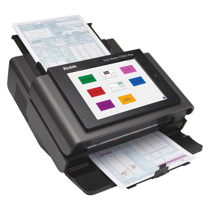 Kodak Scan Station 730EX Plus Desktop Network Document Scanner – 70ppm Duplex, Standalone Operation, Gigabit LAN, 75-Sheet ADF | 1060094