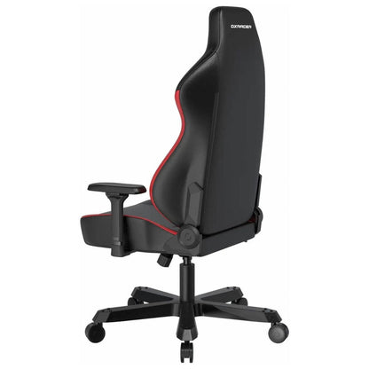 DXRacer Tank Series Gaming Chair, 4D Adjustable Armrests, Magnetic Headrest & Lumbar Support, PU-Coated Silent Casters, 90°~135° Back Recliner, Class 4 Hydraulics, XXL Size, Black, Black/White, Black/Red