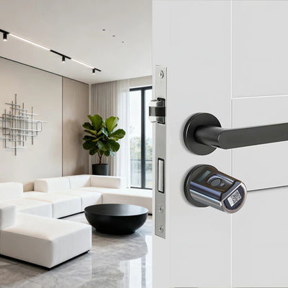 WELOCK Touch41 Biometric Fingerprint Smart Door Lock – Electronic Lock Cylinder, Wi-Fi App Control, RFID Card Access, Bluetooth, Keyless Entry | Touch41