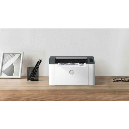 HP Laser M107w Printer, Print Speed up to 21 ppm, Up to 1,200 x 1,200 dpi Resolution, Up to 10000 Pages Duty Cycle, 150 Sheet Input Tray, Hi-Speed USB 2.0 Port, Wi-Fi, White | 4ZB78A