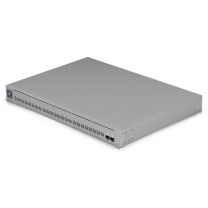 Ubiquiti Networks Pro Max 24-Port 2.5G / 1G Mgd Network Switch, 112 Gb/s Switching, Layer 3 Features, 1.3" Touchscreen, DC Power Backup Ready, 16 x Gigabit ETH Ports (60W) | USW-PRO-MAX-24-POE-EU
