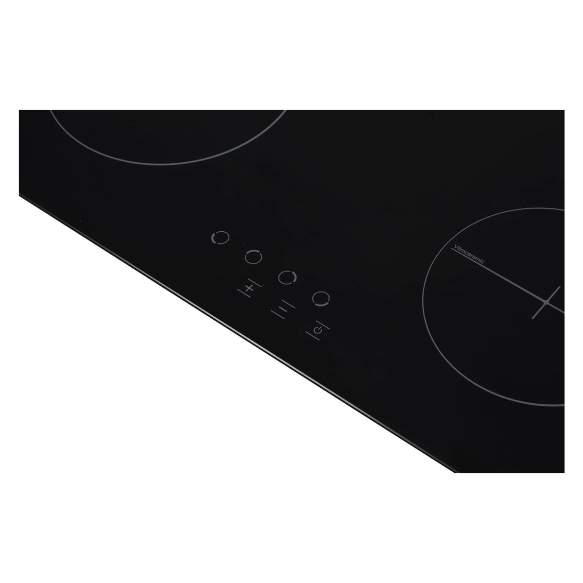 Terim TERBIVC604GB Built-in Ceramic Electric Hob – 60 cm, Black Vitro-Ceramic