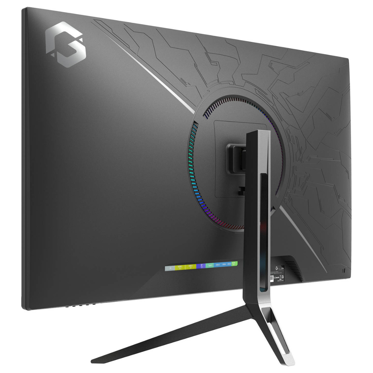 GAMEON GOP32UHD144IPS Premium Series 32" 4K UHD, 144Hz, MPRT 0.5ms, HDMI 2.1, Fast IPS Gaming Monitor (Supports PS5) - Black