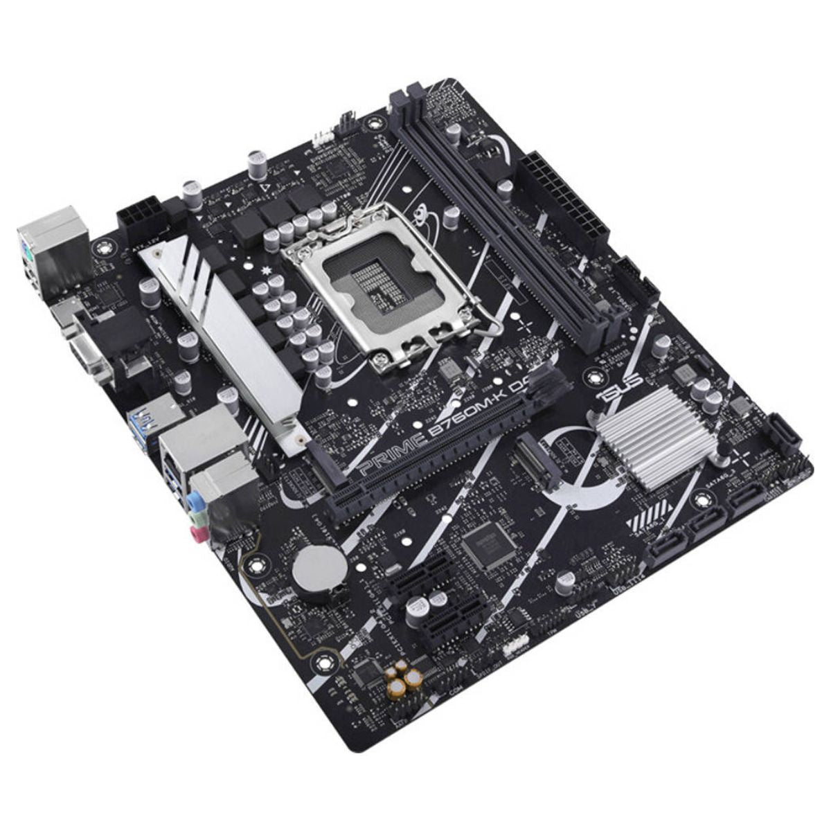 Asus PRIME B760M-K D4 LGA 1700 Micro-ATX Motherboard | DDR4 | PCIe 4.0 | 2.5Gb Ethernet | Aura Sync