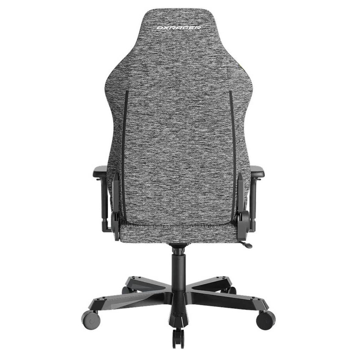 DXRacer Tank Series Gaming Chair | XXL Size | Woven Fabric Upholstery | 4D Adjustable Armrests | Magnetic Headrest & Lumbar Support | 90°–135° Reclining Backrest | Class 4 Hydraulics | Black / Gray / Black-Red