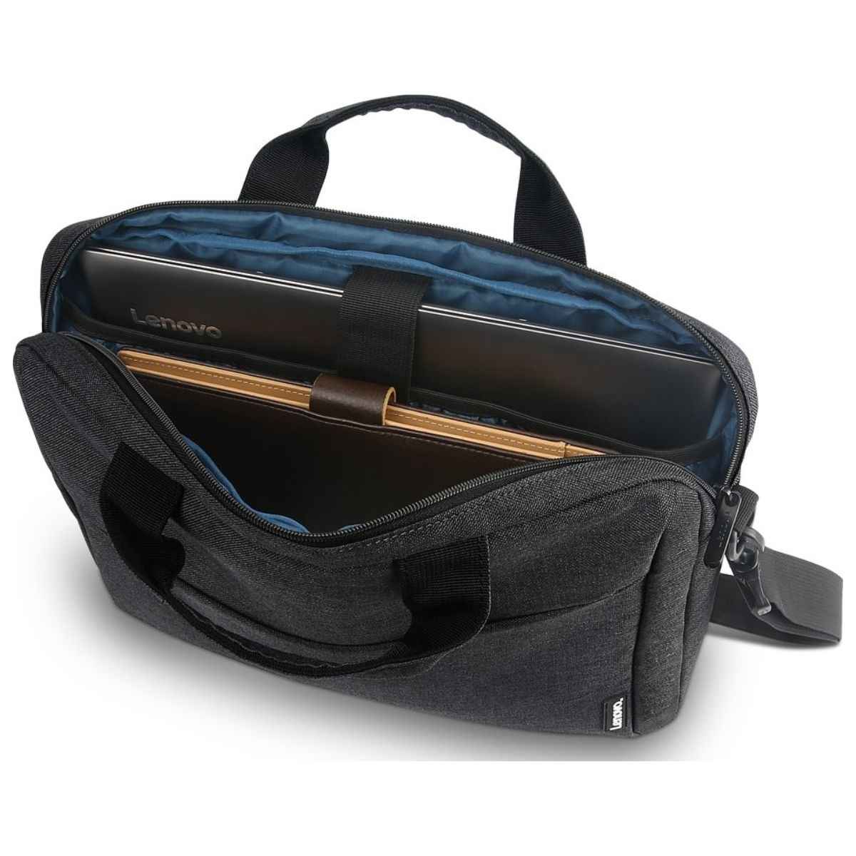 Lenovo 15.6" Laptop Casual Toploader T210 | Water-Repellent Fabric | Fits Up to 15.6" Laptops | Lightweight Design | Polyester Material | Black | 4X40T84061