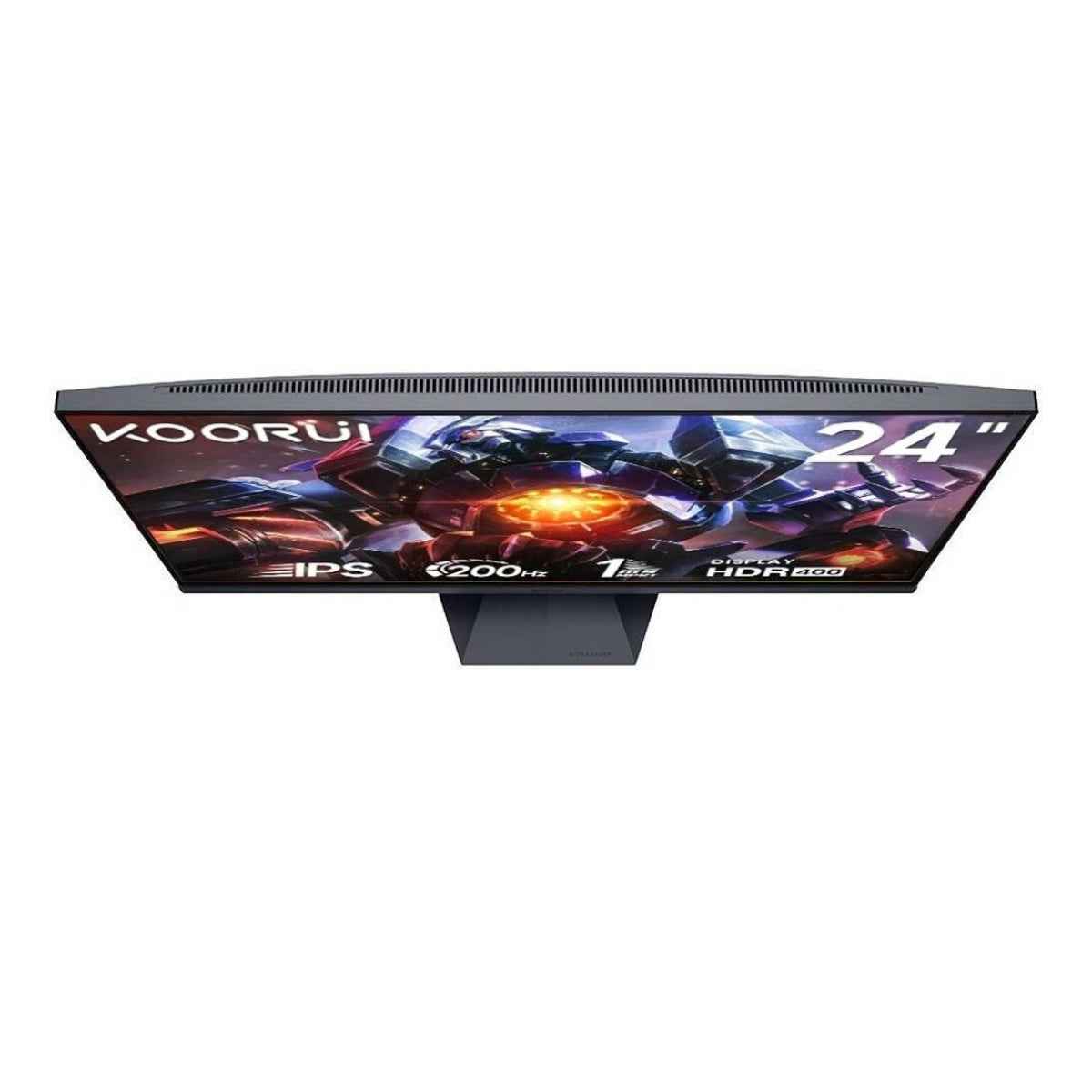KOORUI G2411P 24-Inch FHD IPS Gaming Monitor – 200Hz Refresh Rate, 1ms MPRT Response Time, AMD FreeSync Premium, Ultra-Smooth Gaming Display | G2411P
