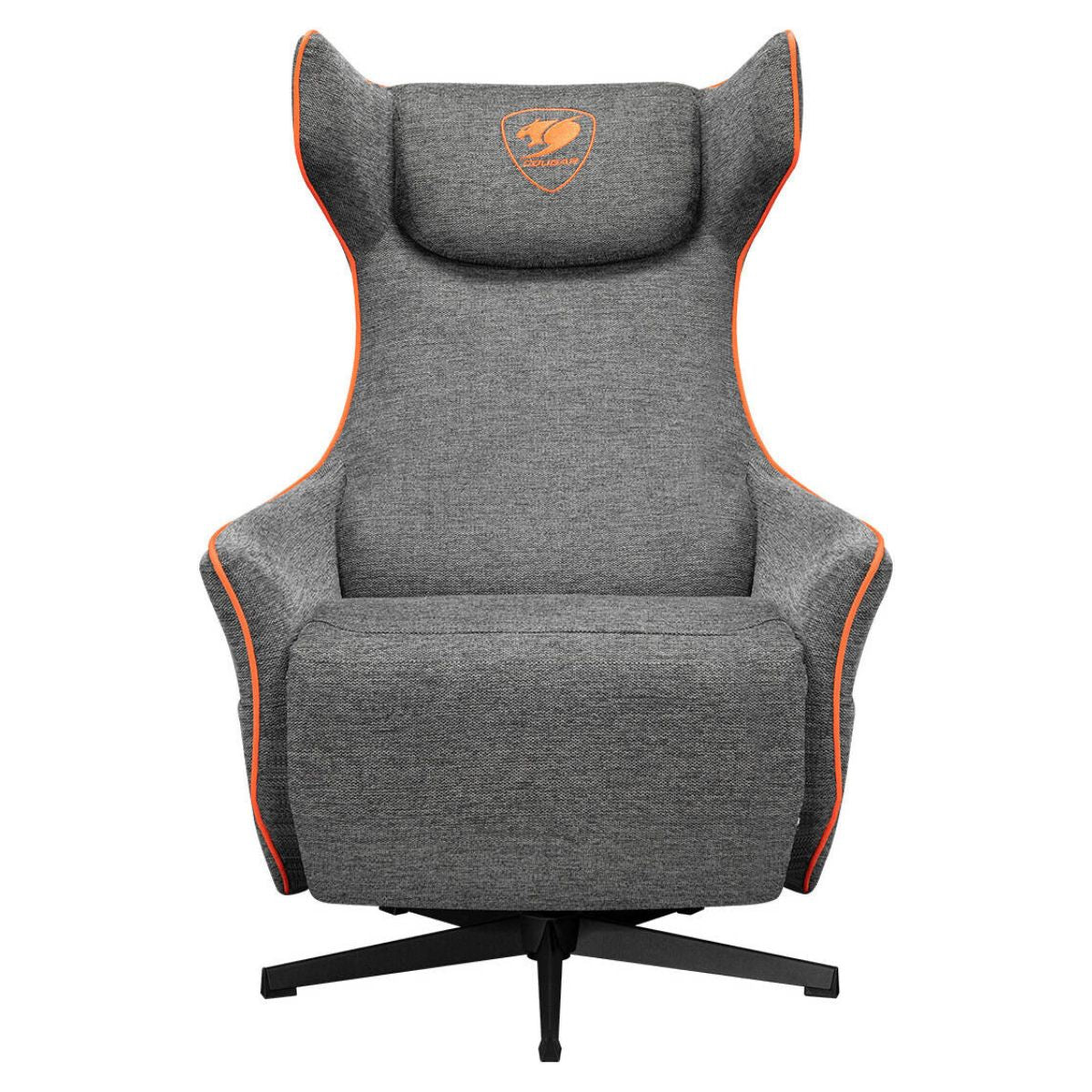 Cougar MAGUS Sofa Chair | Imitation Linen Upholstery | 270° Free-Swiveling Design | Unrestricted Recline | Polyester Fiber Padding | Side Storage Pocket | Supports Up to 150kg