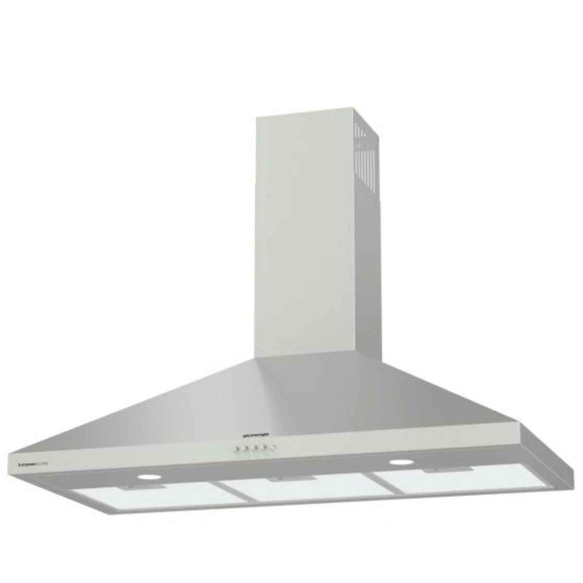 Gorenje WHC924EX Built-In Pyramid Hood – 90 cm, Stainless Steel