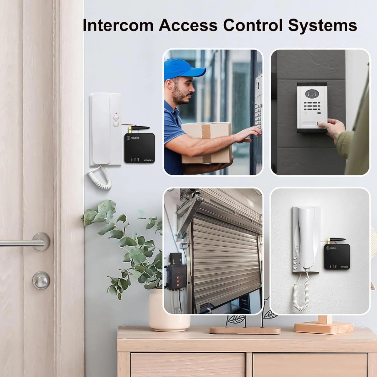 WeLock WiFi Gateway for Smart Locks – Remote Unlock Bridge &amp; Smart Control Hub, App Connectivity, White | WIFIBOX3