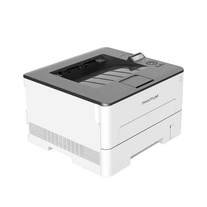 Pantum P3305DN Mono Single Function Laser Printer, 33 ppm Print Speed, USB & Ethernet Connectivity, Automatic Duplex Printing, 2-Line LCD Control Panel, 250 Pages Input Tray, White | P3305DN