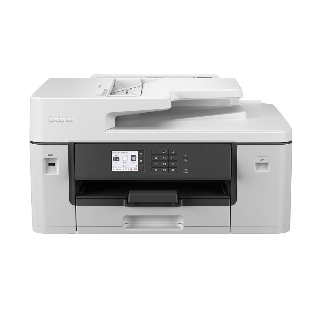 Brother MFC-J3540DW A3 Inkjet Printer, 2.7" TFT Color Touchscreen LCD, Up to 28/28 IPM Print Speed, Up to 1200 4800 DPI, Up to 250 Sheets of 80GSM Plain Paper, WiFi Direct / USB 2.0 | MFC-J3540DW