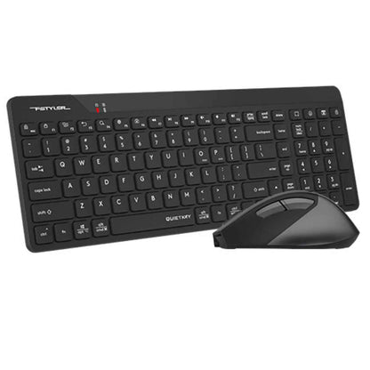 A4Tech FG2400 Air 2.4G Wireless Keyboard & Mouse Combo – QuietKey, Slim Design, Silent Operation