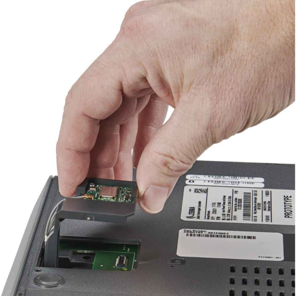 Zebra ZD621 Barcode Desktop Label Printer, Thermal Transfer Printing, 300dpi Print Resolution, 152 mm/s Printing Speed, 118 mm Label Width, Bluetooth, Ethernet Connectivity, Gray | ZD6A043-30EF00EZ