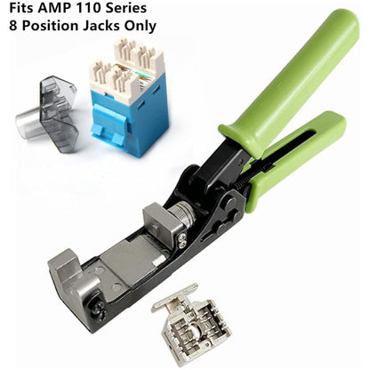 Blyxon 180 Degree Keystone Jack Punch Down Tool | 110 Series 8-Position Jack Termination Tool | 753687713588