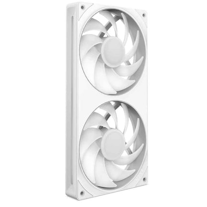 NZXT F240 RGB Core 240mm RGB Fan Unit – Single-Frame Design, 2x 120mm FDB Fans, 2400 RPM, 75.12 CFM