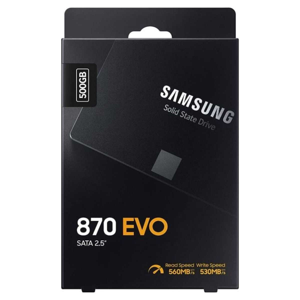 Samsung 870 EVO SATA III Internal SSD – Up to 4TB, 2.5" SSD, 560MB/s Read, 530MB/s Write