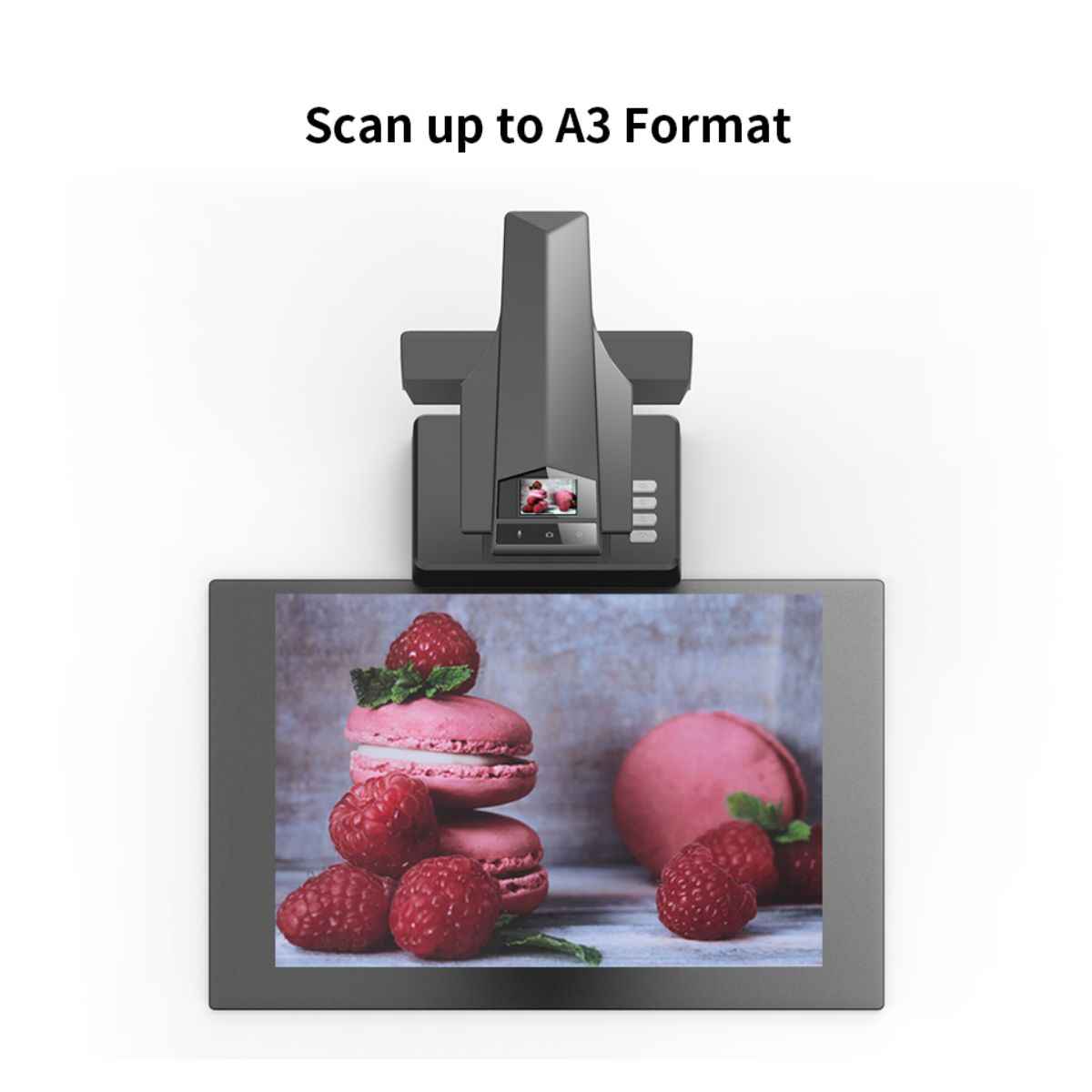 CZUR ET Ultra 40 Megapixels, 420 DPI,  7296*547, JPG, PDF, Searchable PDF, Word, Excel, TIFF, PNG,BMP