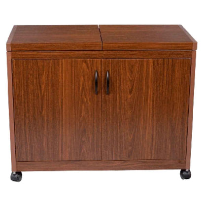 Wolf Power 4 Dish Food Warmer Trolley with Slide Cover – Mahogany | Model WPS6242DB