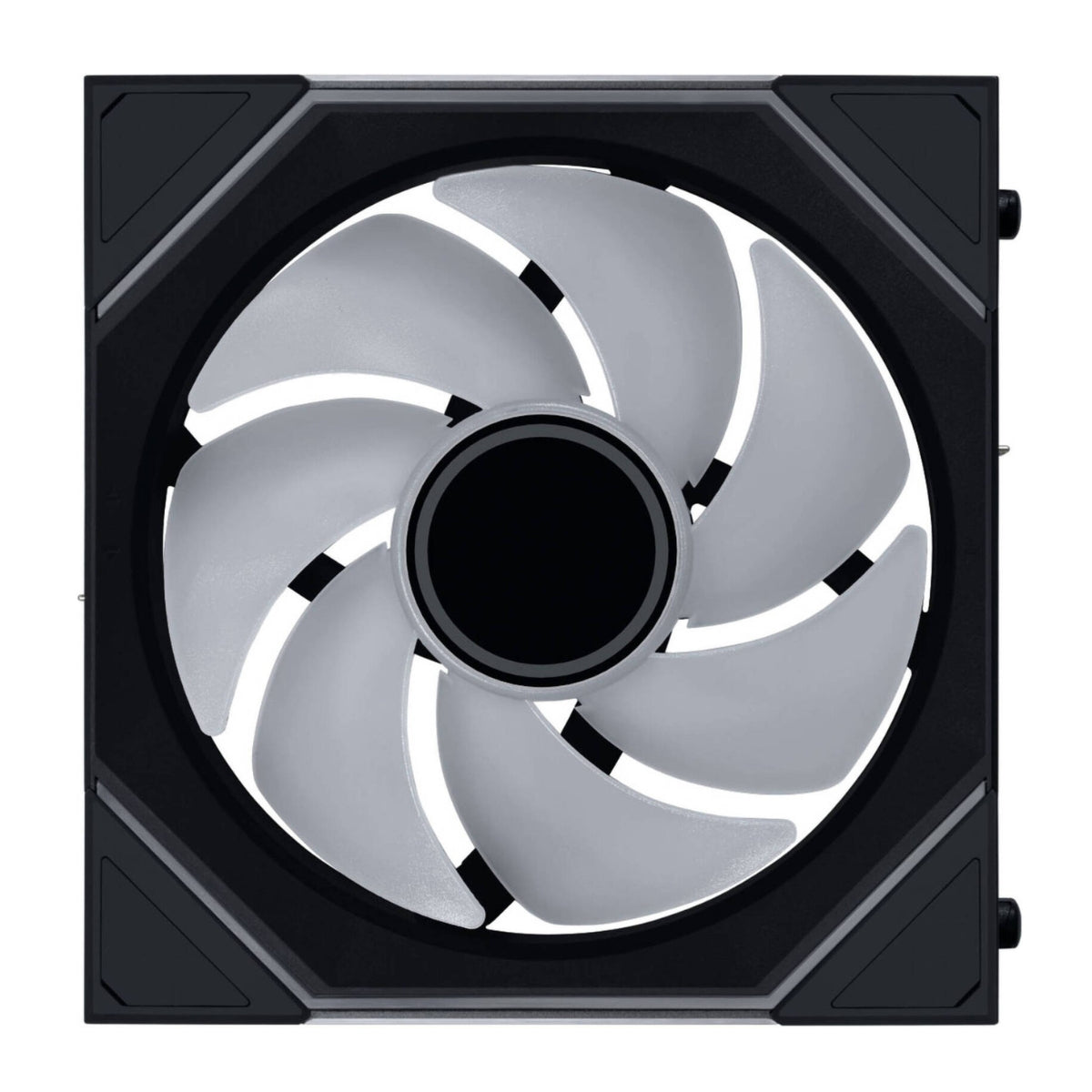 Lian-Li UNI FAN SL-INF Wireless Case Fans – 120mm, 2300 RPM, 67 CFM Airflow, FDB Bearing, Pack of 3, Black | 12SLIN1W3B