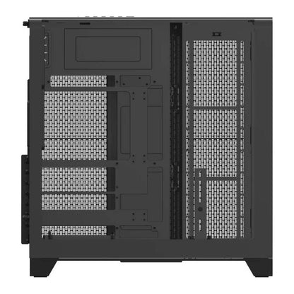 Thermaltake View 390 Air Mid Tower Case | ATX Gaming Chassis | Curved Tempered Glass | Up to 360mm Radiator | 11 × 120mm Fan Support | GPU Support Bracket | Black | CA-11F-00M1WN-00