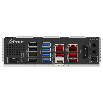 GIGABYTE B850 AI TOP AM5 ATX Motherboard, AMD B850 Chipset, 4x DDR5 DIMM Slots, Up to 256GB Max Memory, 2x PCIe 5.0 x16, 3x M.2 Slots, WiFi & Bluetooth Connectivity | B850-AI-TOP