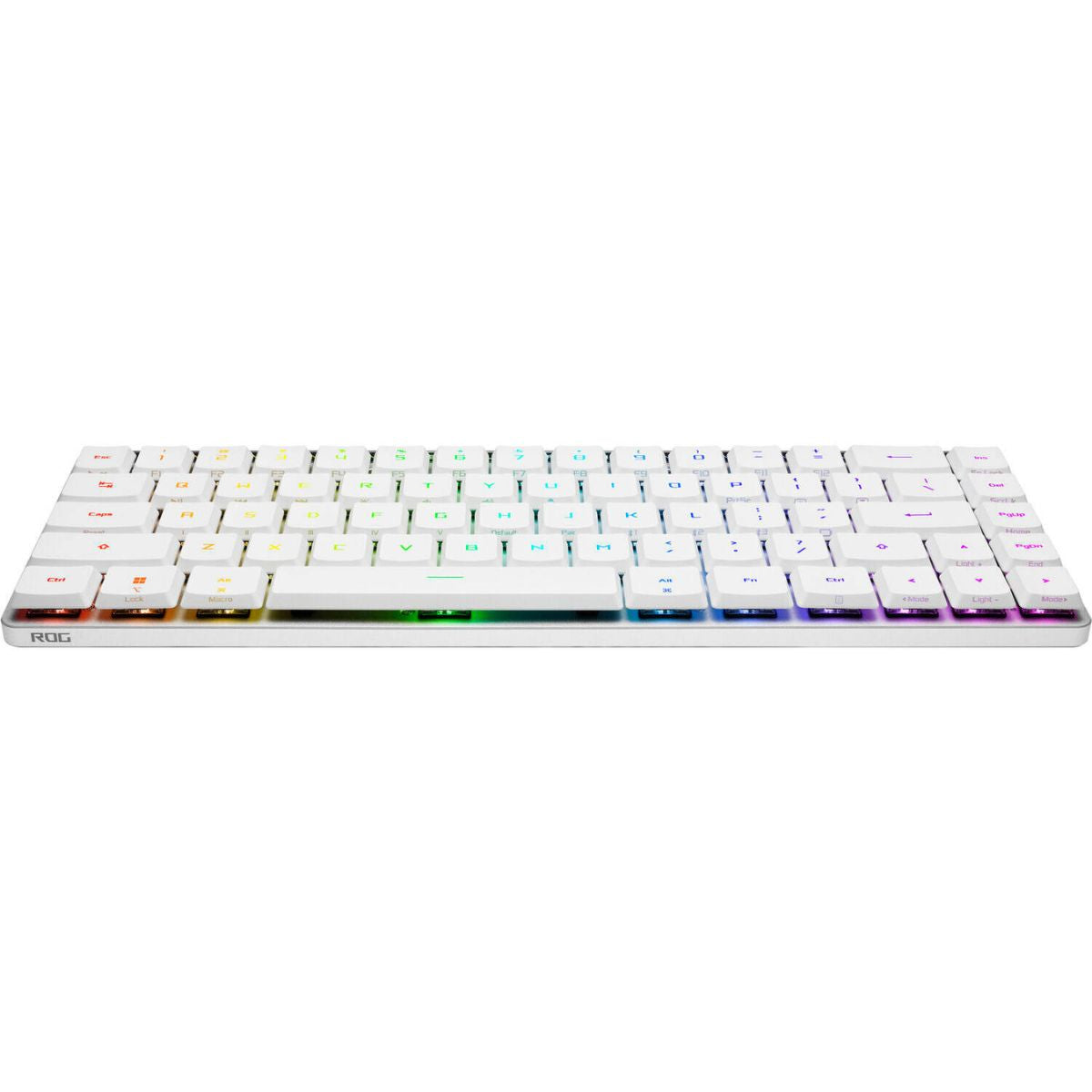 Asus ROG Falchion RX Low Profile Gaming Keyboard – 65% Compact, Tri-Mode Wireless, Optical Switches, Touch Panel, Aura RGB