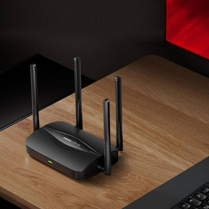 MERCUSYS MR25BE BE3600 Dual-Band Wi-Fi 7 Router | 3.6 Gbps | 4× Gigabit Ethernet Ports | EasyMesh | Black