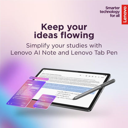 Lenovo Idea Tab 11 Tablet | 11" 2.5K IPS 90Hz Display | 8GB RAM | 128GB Storage | 5G & WiFi | Keyboard & Tab Pen Included | Luna Gray | ZAFM0595AE